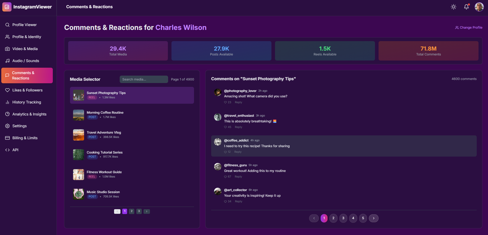 Comments & Reactions